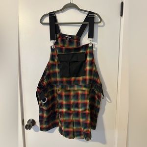 Hot Topic Rainbow Overalls